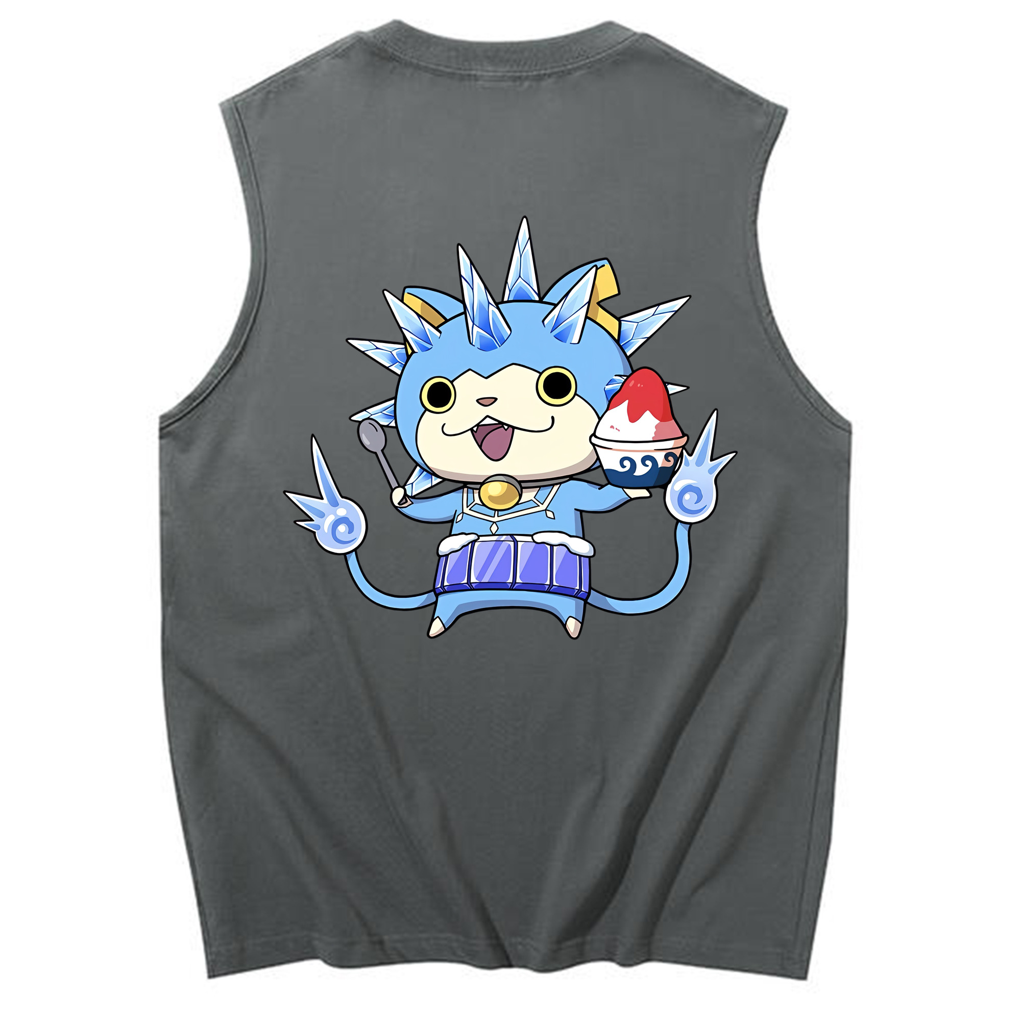 （画像用） 妖怪ウォッチ Yo-kai Watch コットン100％タンクトップ（背面プリント）